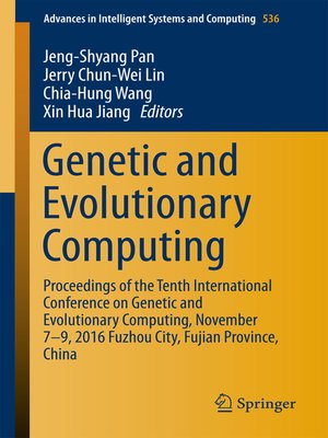 cover image of Genetic and Evolutionary Computing